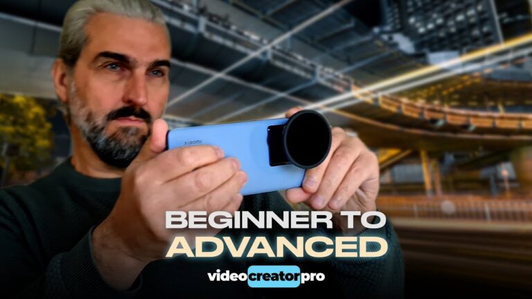 MASTER Smartphone Videography: BEGINNER to ADVANCED Tutorial